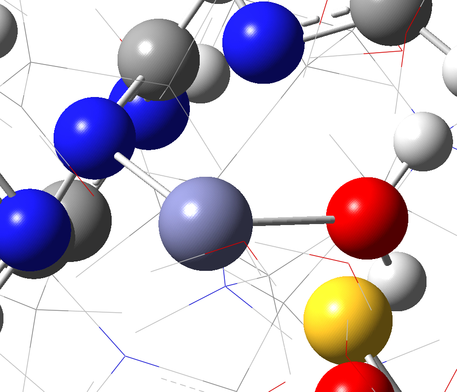 Figure S3 a (zinc ion in QM region)